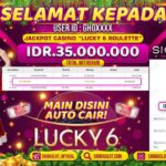 Jackpot Casino Lucky 6 Roulette – Cuan IDR 35.000.000 dari Putaran Spektakuler