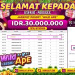 JACKPOT DI “PG Soft – Wild Ape” … Sensasi Luar Biasa WD IDR 35.000.000